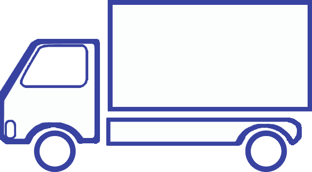 moving truck clipart transparent background