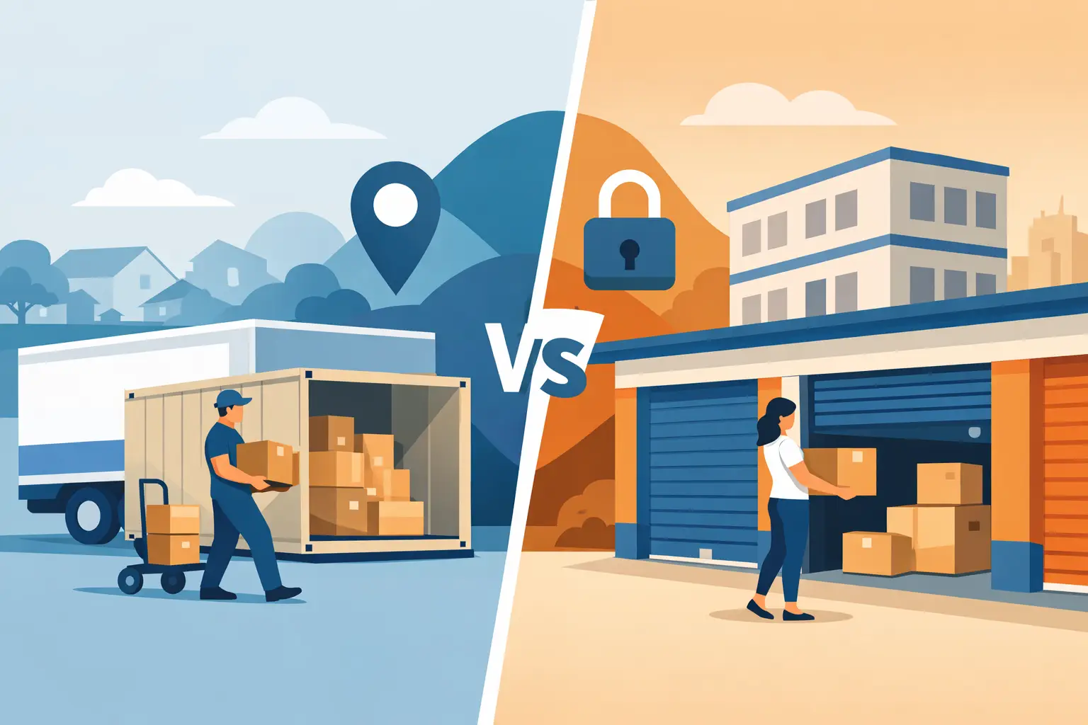 Portable Storage vs Self Storage: Which Fits?