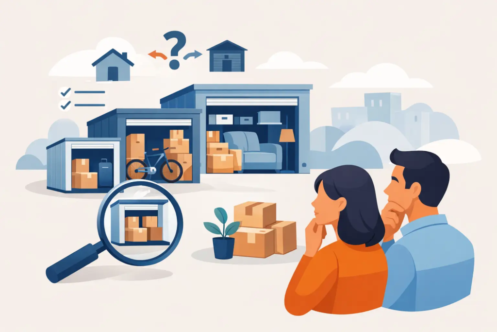 How to Choose Self Storage That Fits