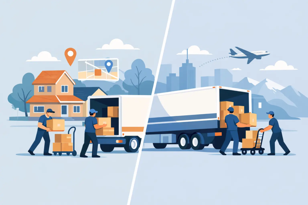 Local Movers vs National Van Lines